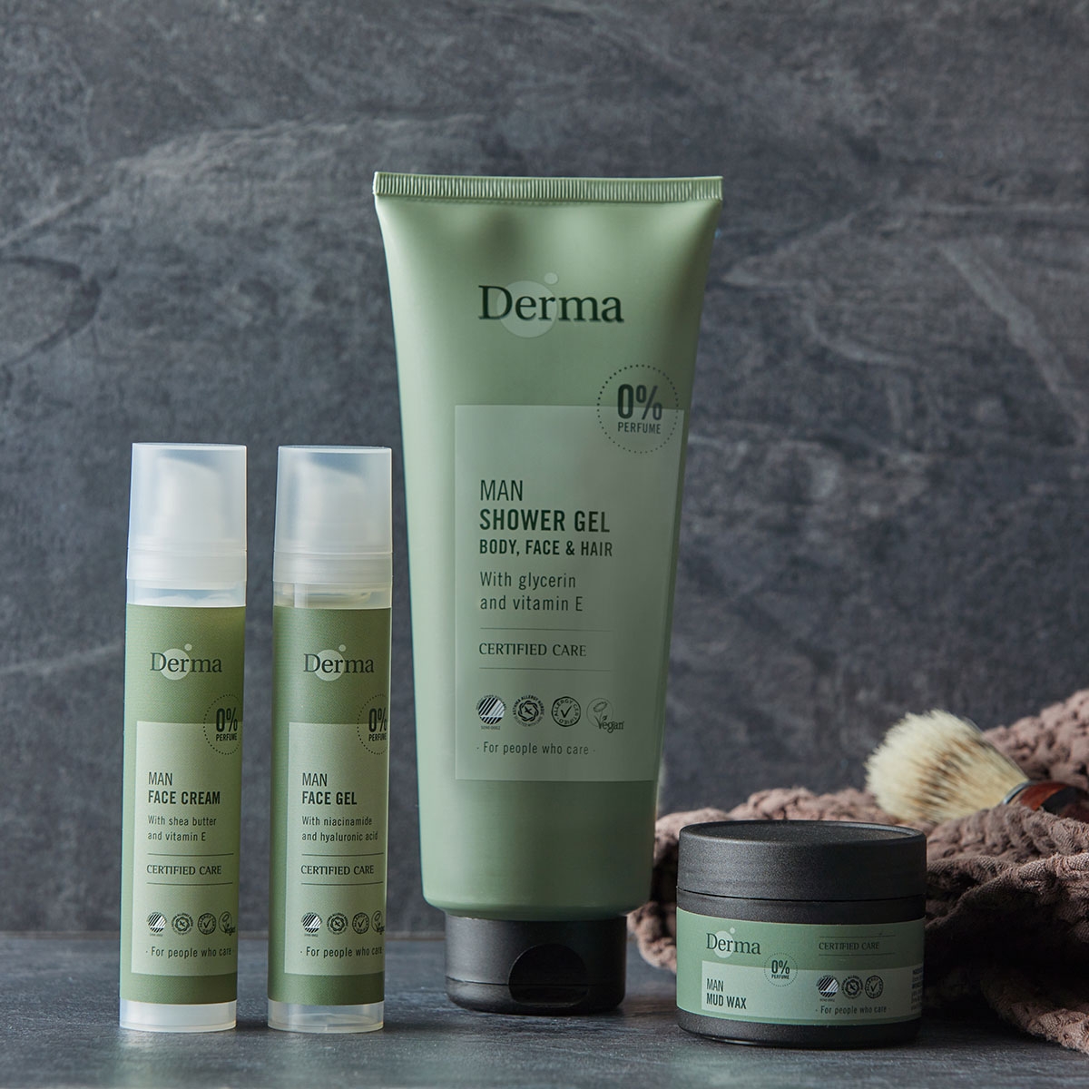 Hudpleje til Mænd fra Derma Man