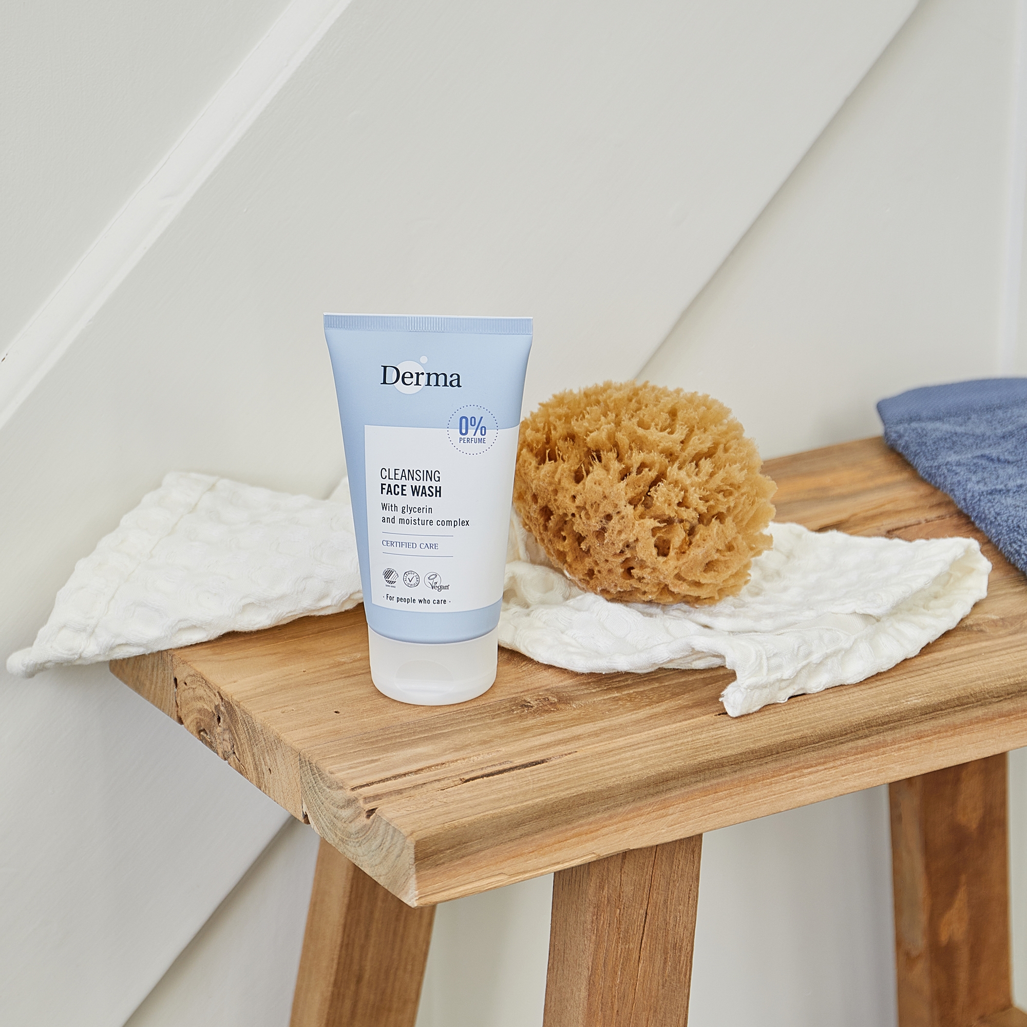 Parfumefri ansigtsrens fra Derma Family