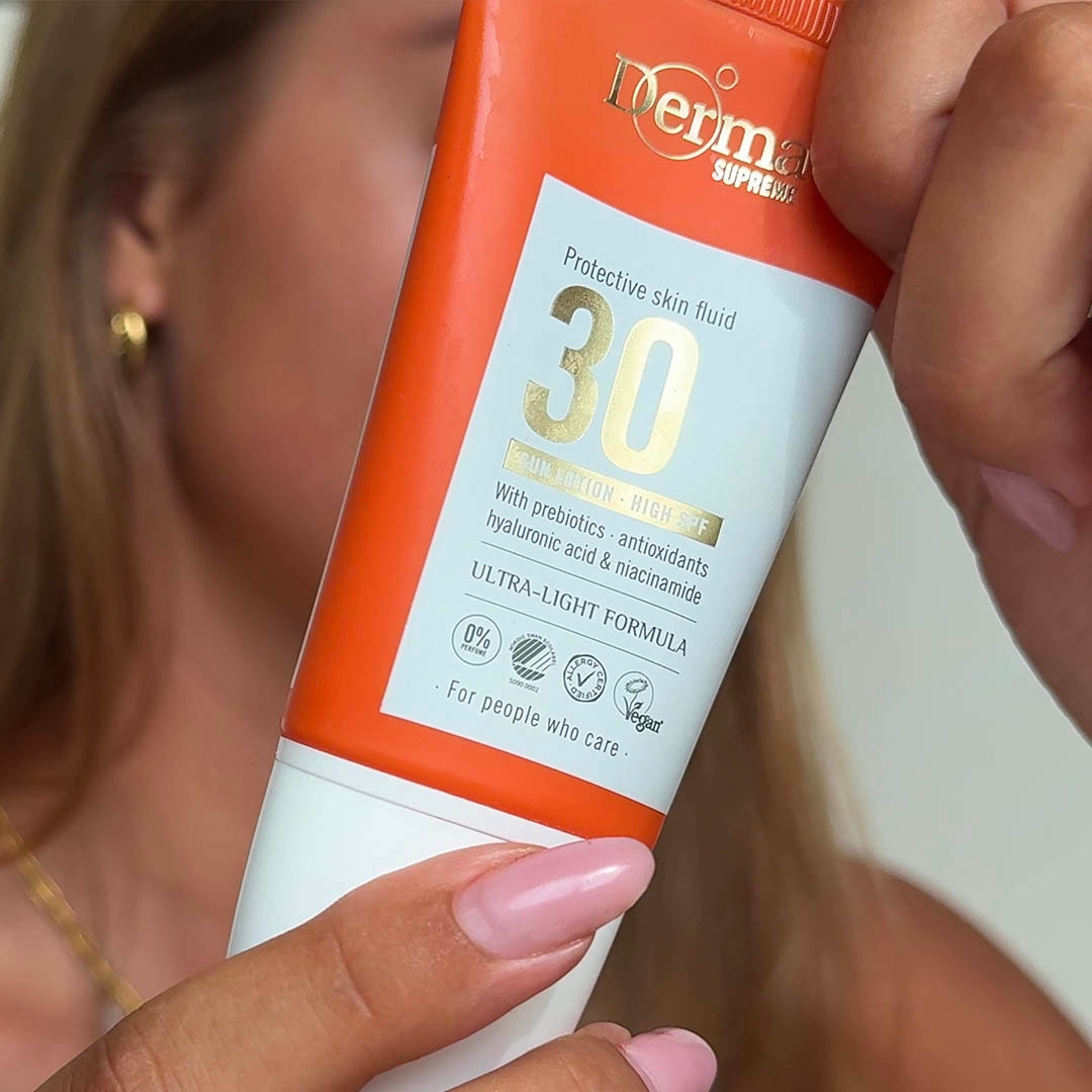 Derma Supreme Face Fluid SPF30_med niacinamid_ der reducerer pigmentpletter