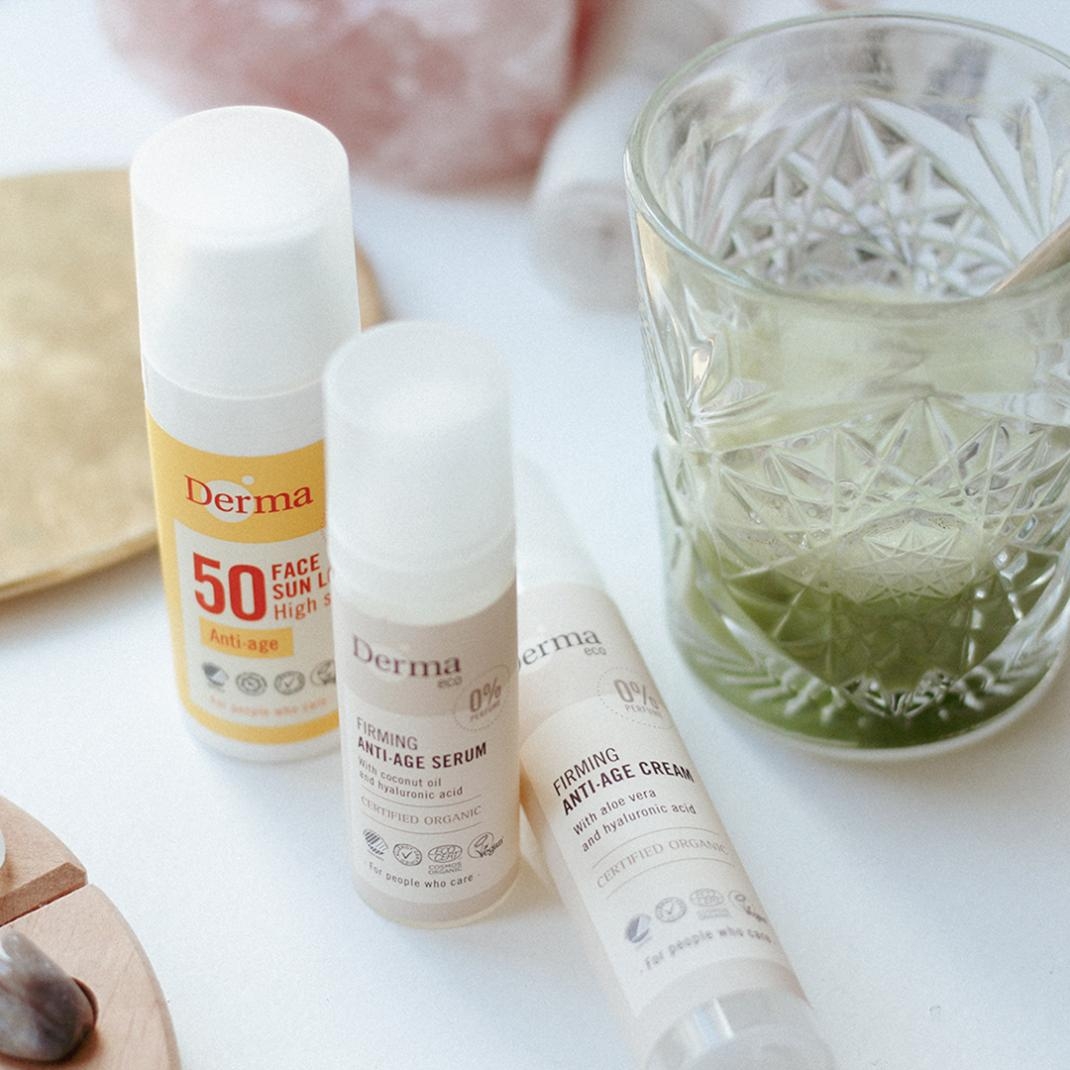 Serum og solcreme - den bedste anti-age beskyttelse