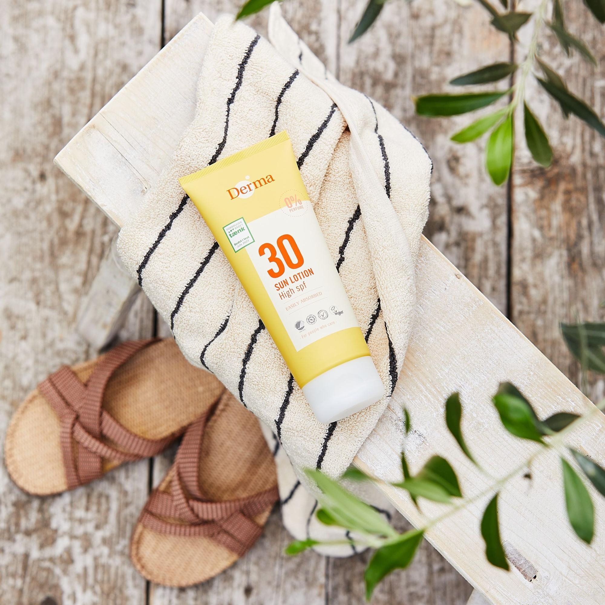 Bedst i test solcreme fra Derma