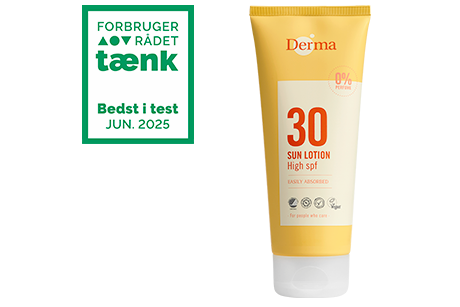 Derma Sollotion SPF30_Bedst i test, Tænk 2025
