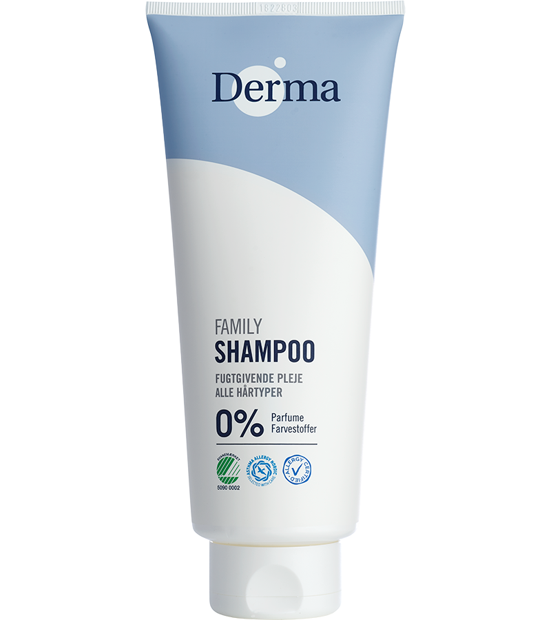 Derma Shampoo - Allergivenlig og parfumefri