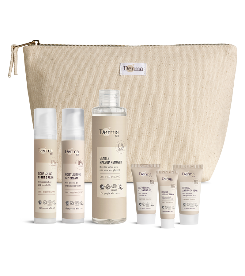 Derma Packet Ren certificeret hudpleje fra Derma - uden unødig kemi. Find her!